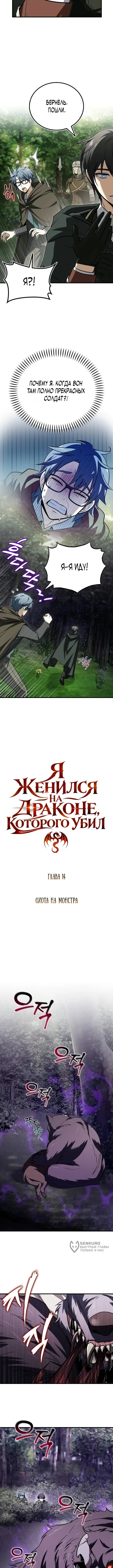 Я женился на драконе, которого убил — Том 1. Глава 14 — Охота на монстра — страница 5